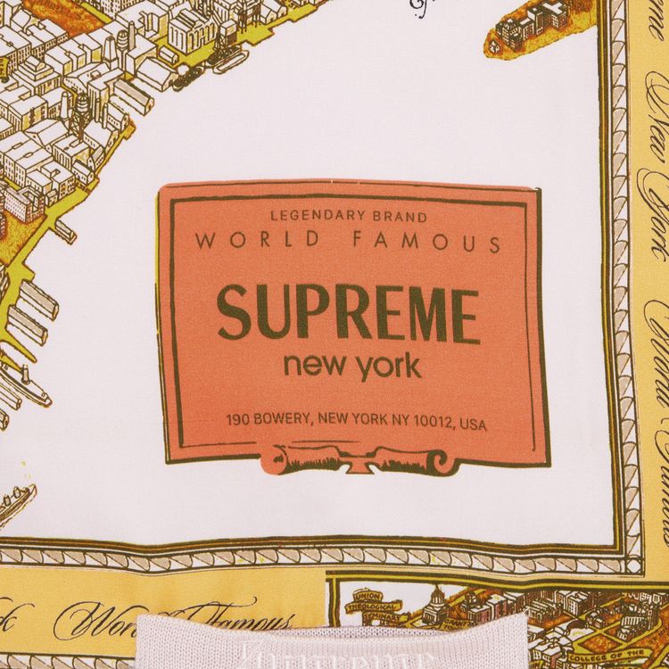 Buy Supreme Silk Map Cardigan 
