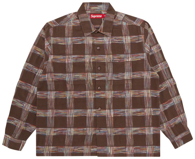 Buy Supreme Woven Plaid Shirt  