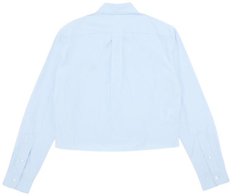 Miu Miu Poplin Shirt Cielo