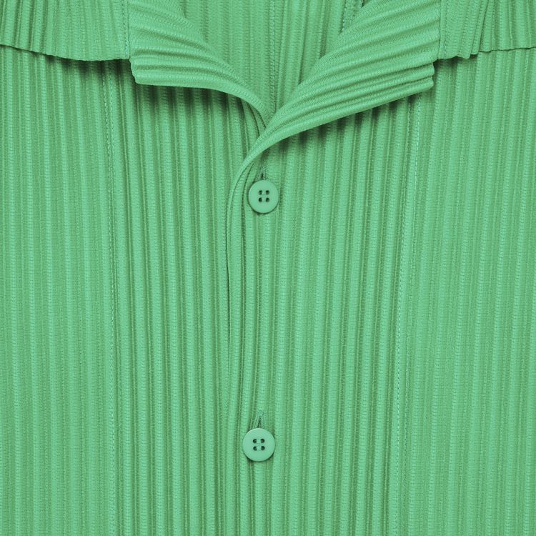 Homme Plisse Issey Miyake MC July Shirt Emerald