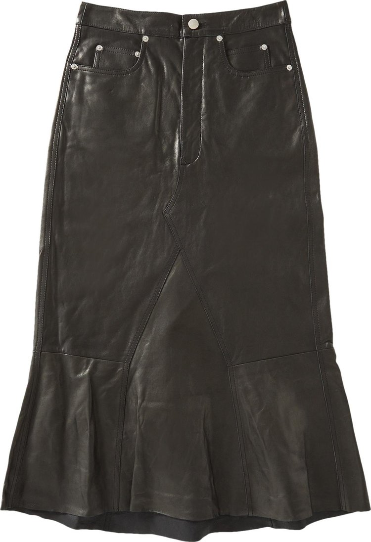Rick Owens Godet Skirt 'Black'
