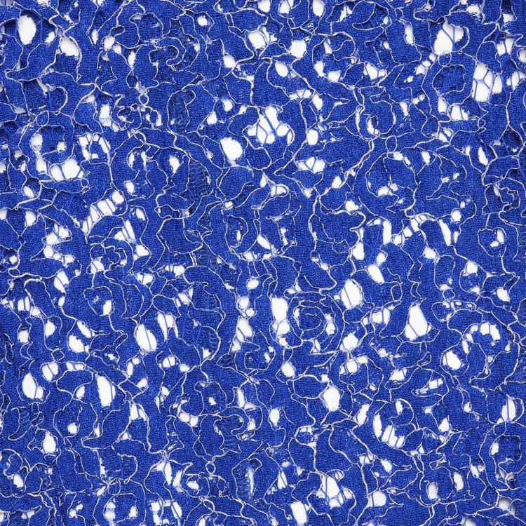 Coperni Lace Flared Pants Royal Blue