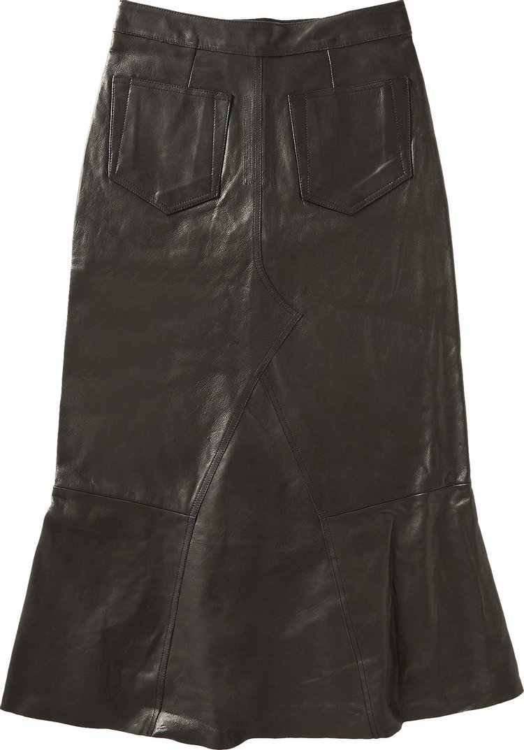 Rick Owens Godet Skirt Black