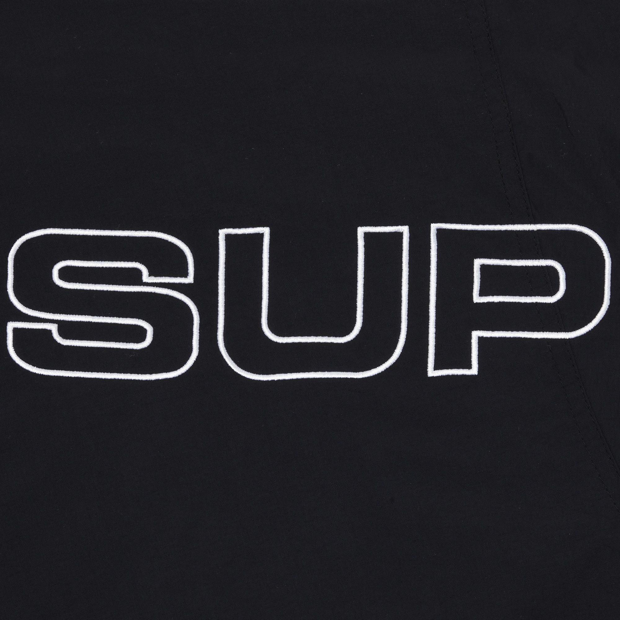 Buy Supreme Spellout Embroidered Track Jacket 'Black Buy Supreme Spellout Embroidered Track Jacket 'Black