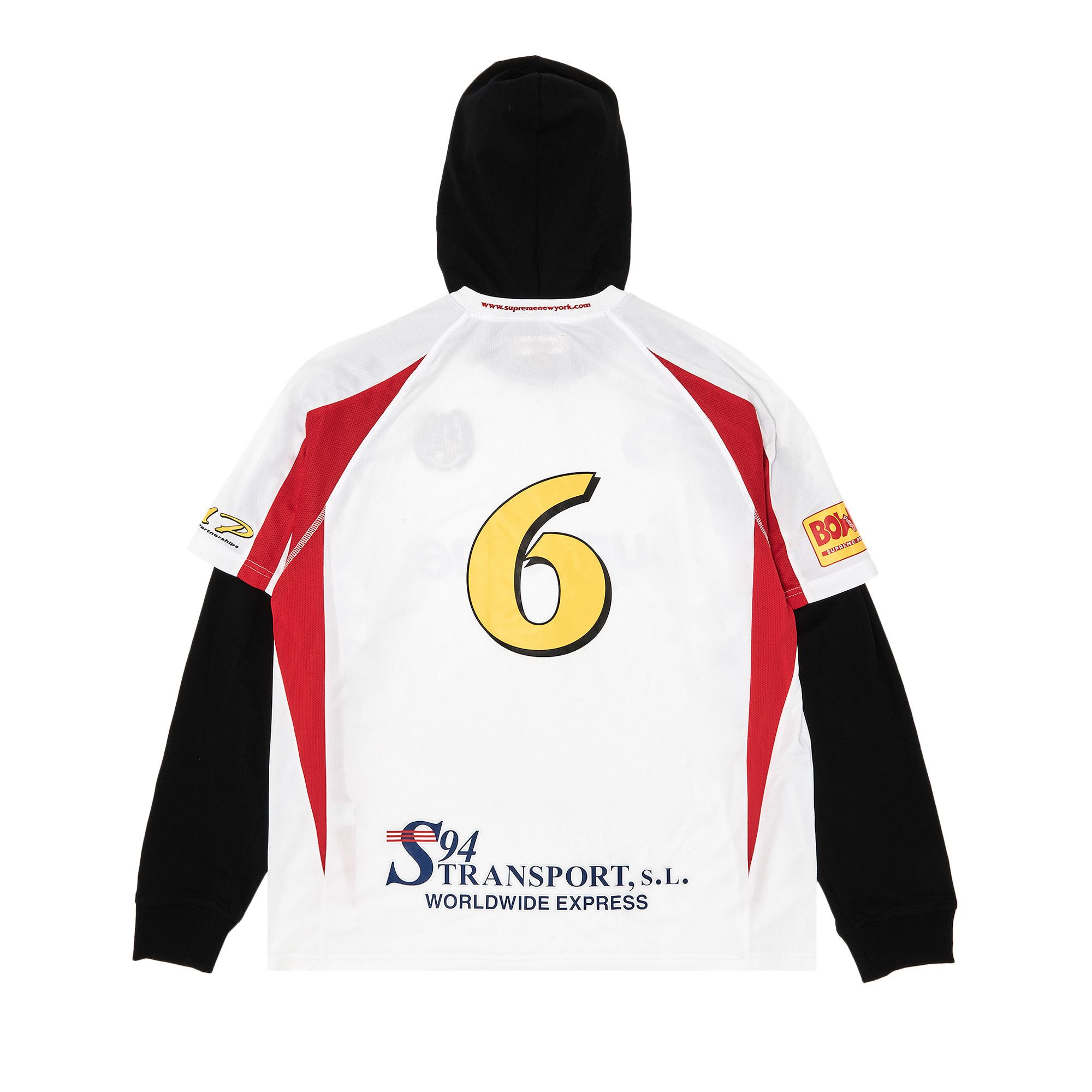 お礼や感謝伝えるプチギフト Soccer Hooded Supreme Buy Jersey GOAT | WHITE FW23KN37 - 'White' スウェット