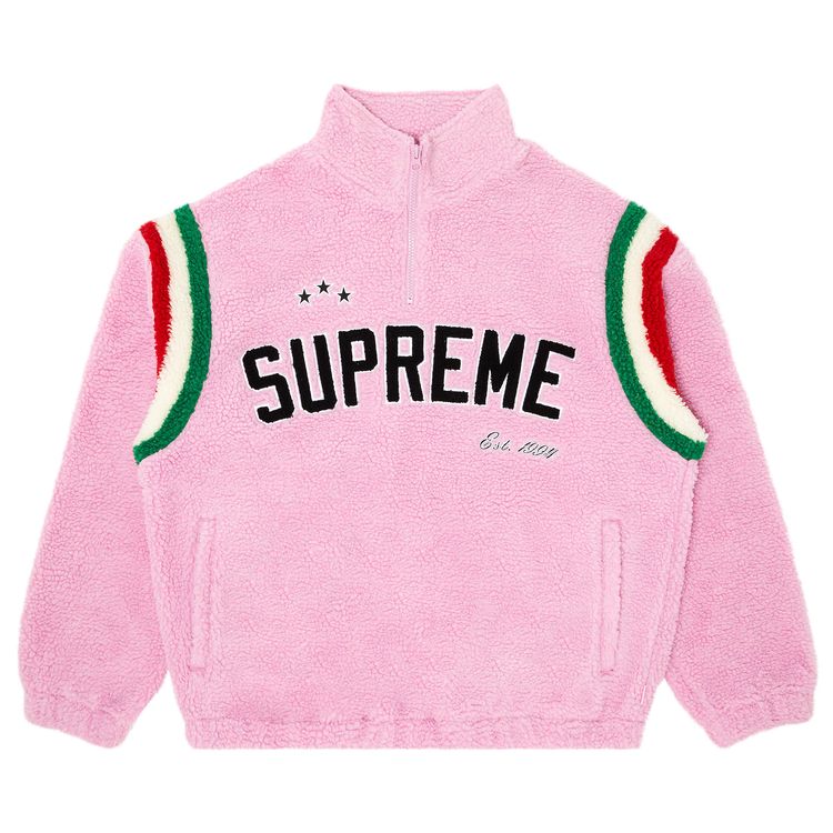 Buy Supreme Arc Half Zip Fleece Pullover 