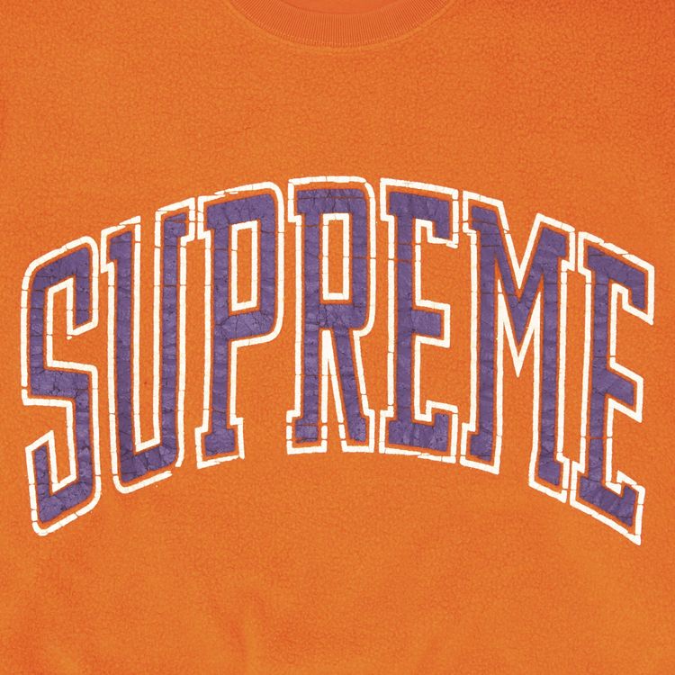 Supreme Inside Out Crewneck Orange
