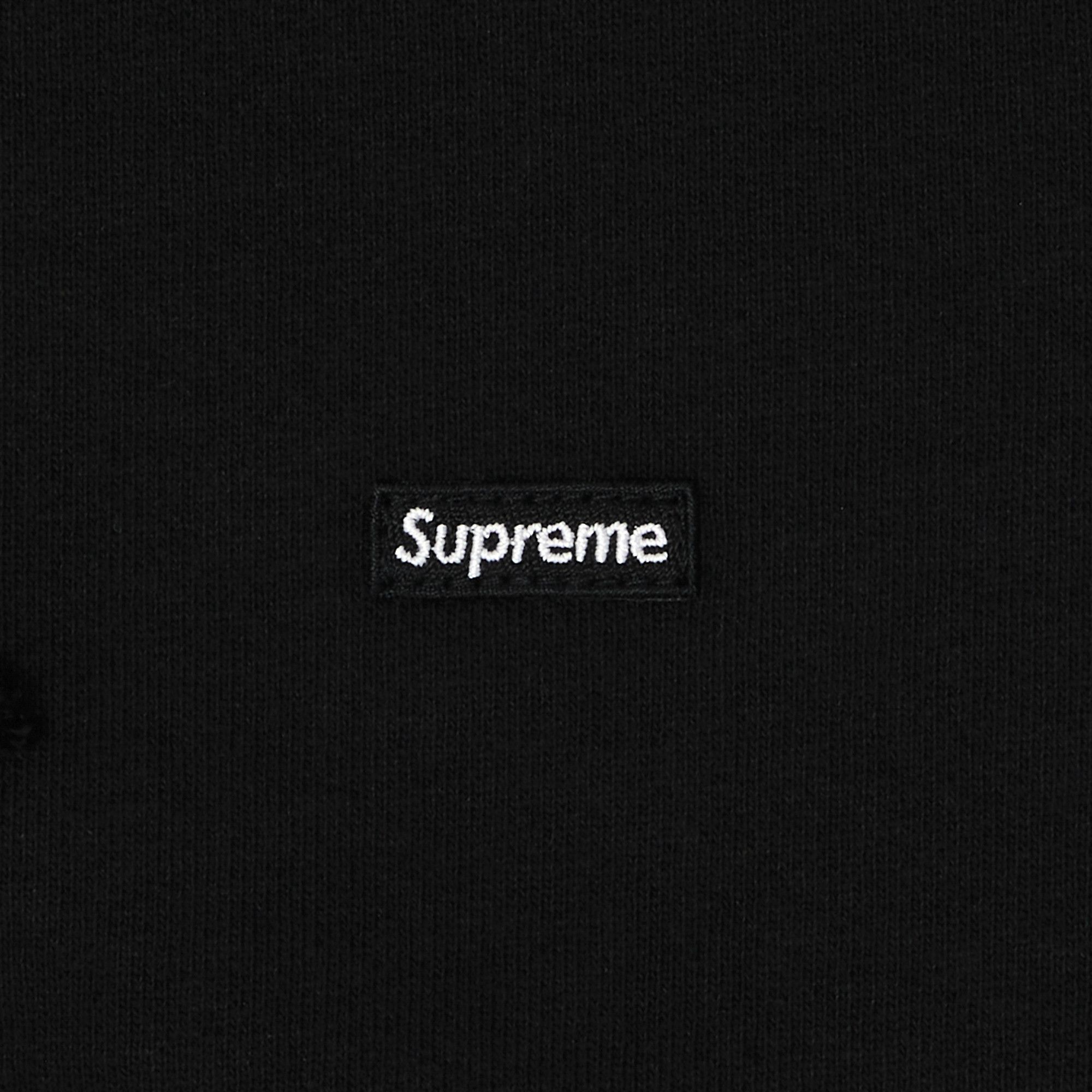 Buy Supreme Small Box Zip Up Hooded Sweatshirt 'Black' - FW23SW40