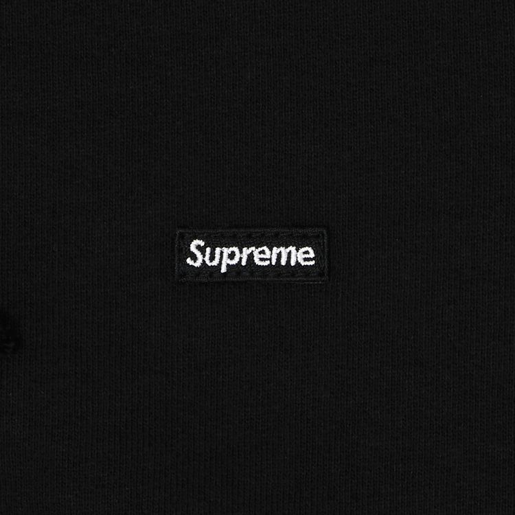 Supreme Small Box Zip Up Hooded Sweatshirt Black