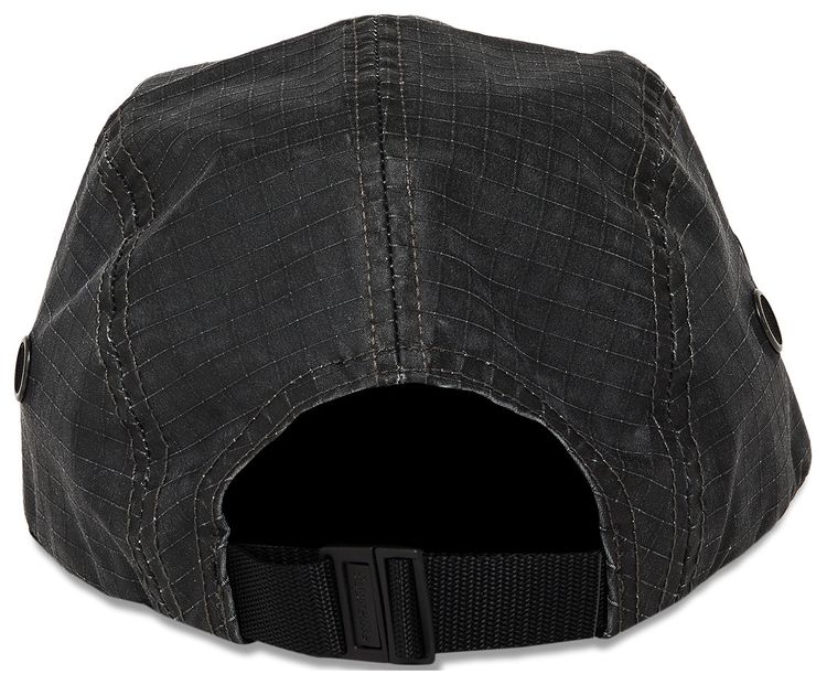 Supreme Distressed Ripstop Camp Cap Black