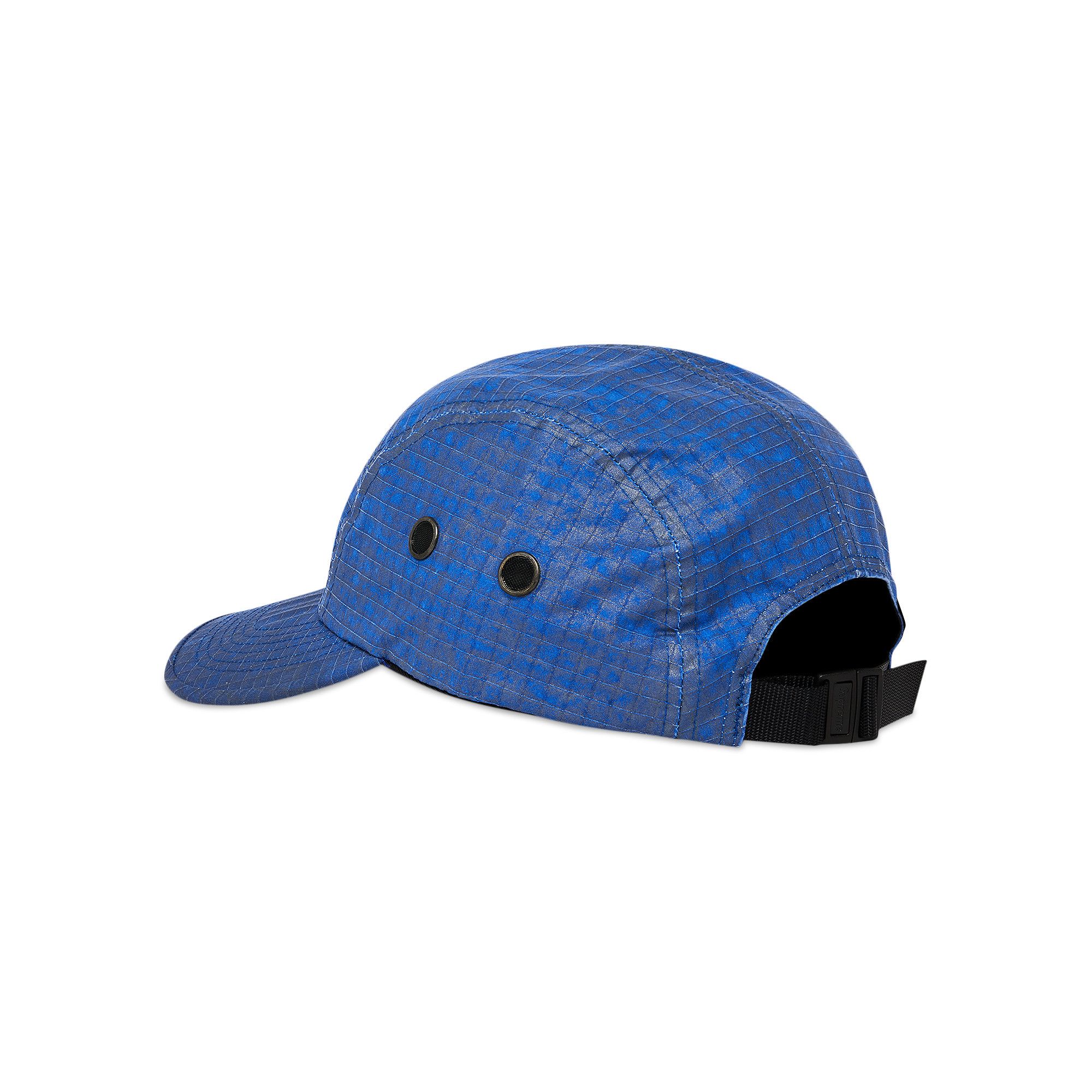 【1993studio X KUMDORI】23SS★ Nylon Camp Cap Buy Supreme Distressed Ripstop Camp Cap 'Blue' - FW23H70