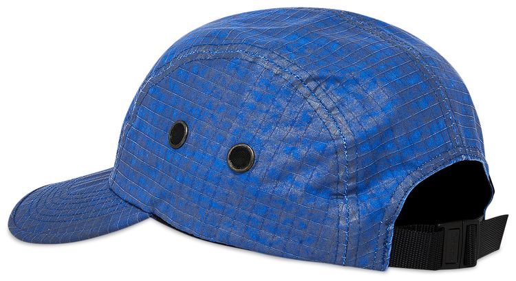 Supreme Distressed Ripstop Camp Cap Blue