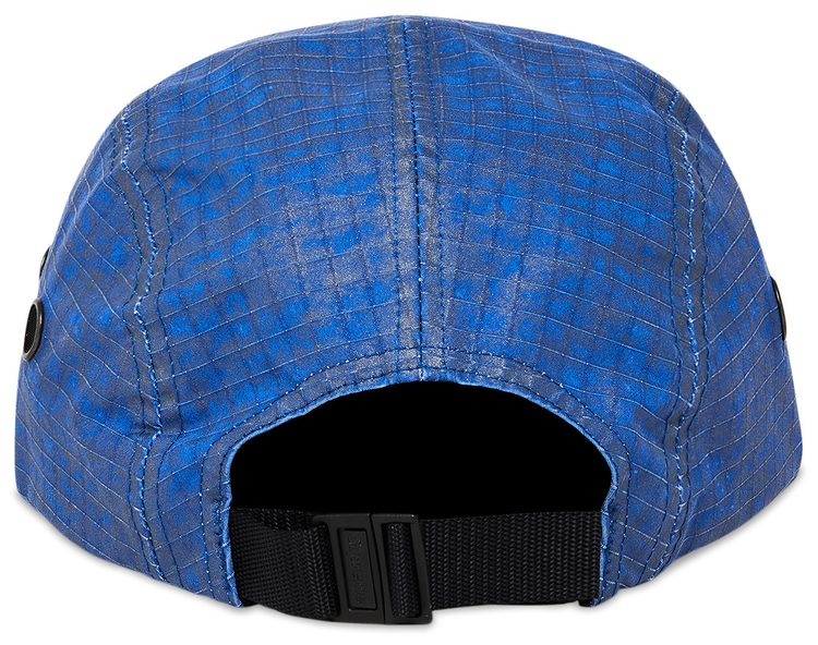 Supreme Distressed Ripstop Camp Cap Blue