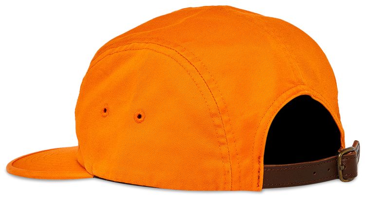 Supreme Washed Chino Twill Camp Cap Light Orange