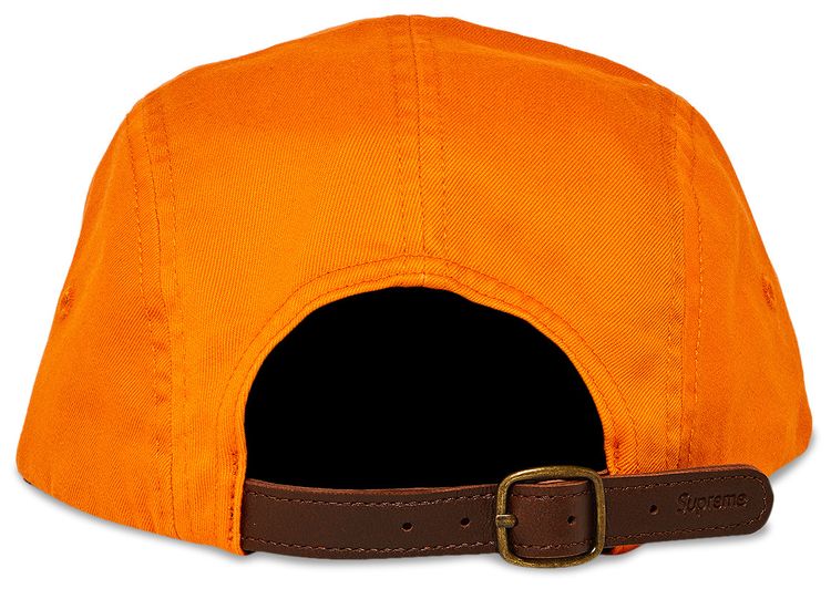 Supreme Washed Chino Twill Camp Cap Light Orange