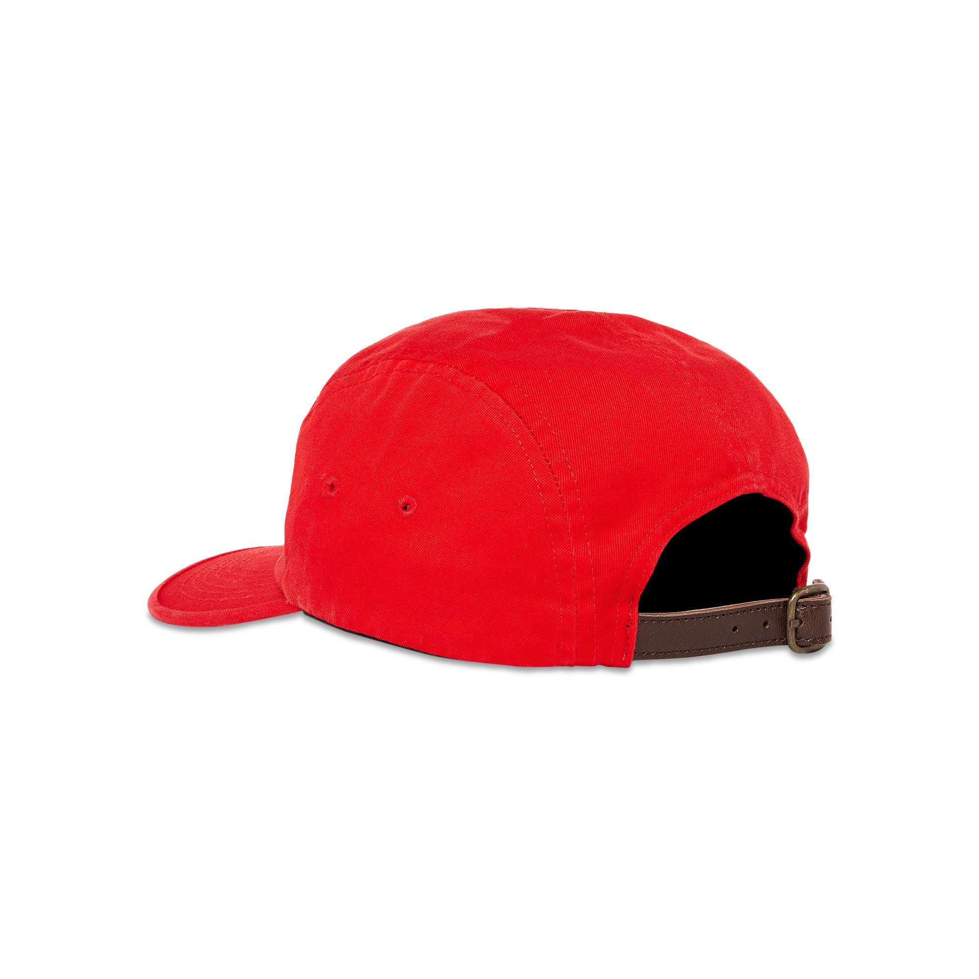 Buy Supreme Washed Chino Twill Camp Cap 'Red' - FW23H61 RED