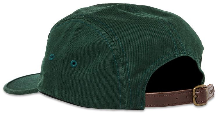 Supreme Washed Chino Twill Camp Cap Pine Green