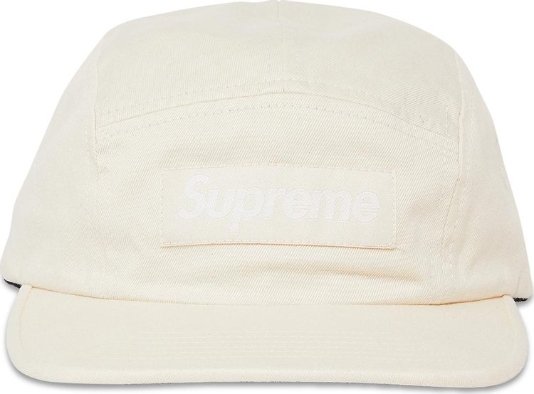 Supreme Washed Chino Twill Camp Cap Natural