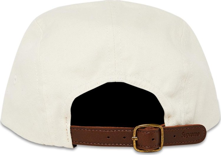 Supreme Washed Chino Twill Camp Cap Natural