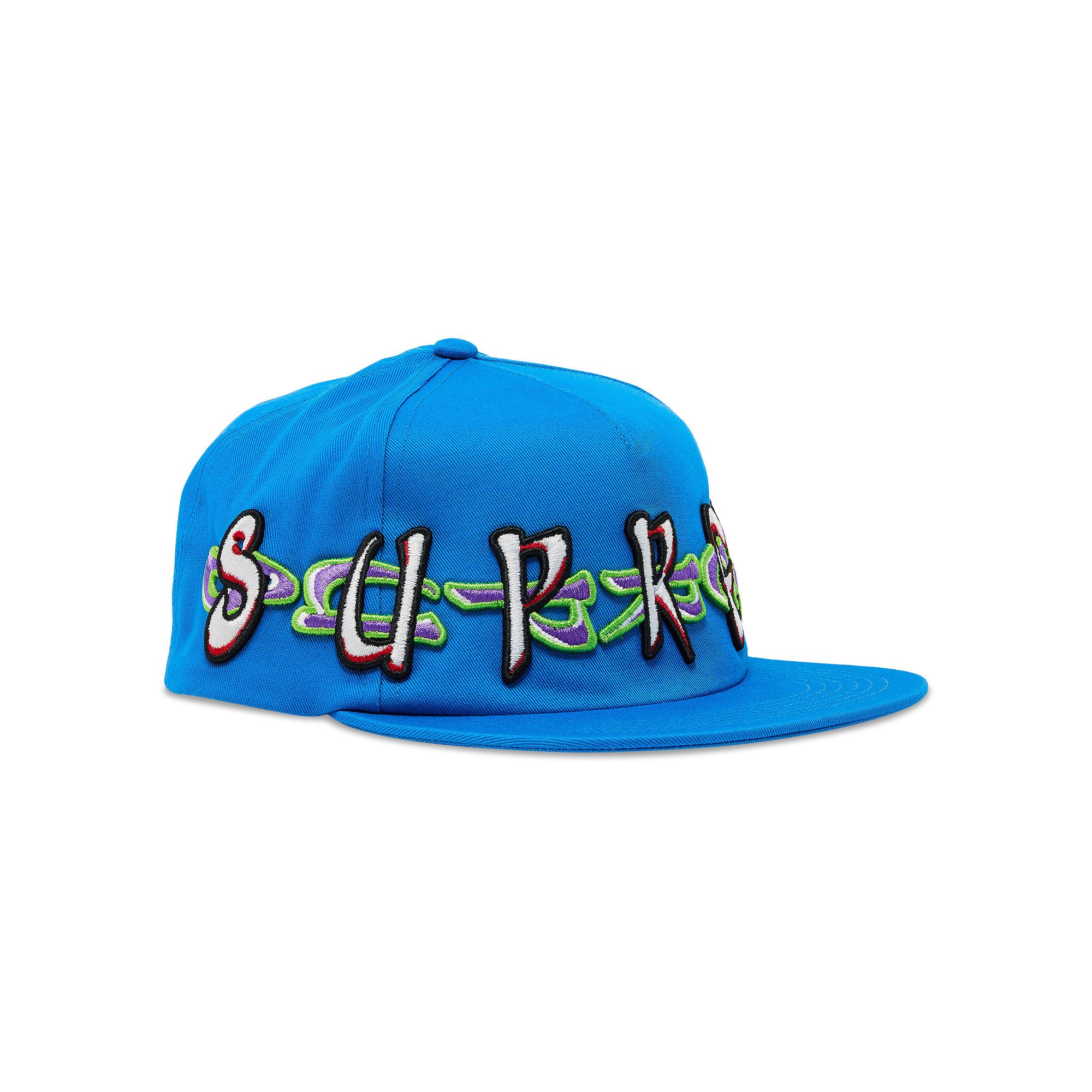 Supreme AOI Embroidered Camp Cap (SS25) - $68