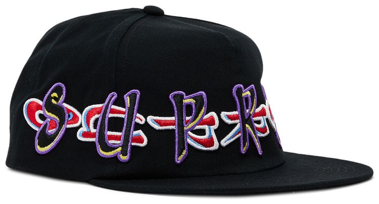 Supreme AOI Spellout 5 Panel Black