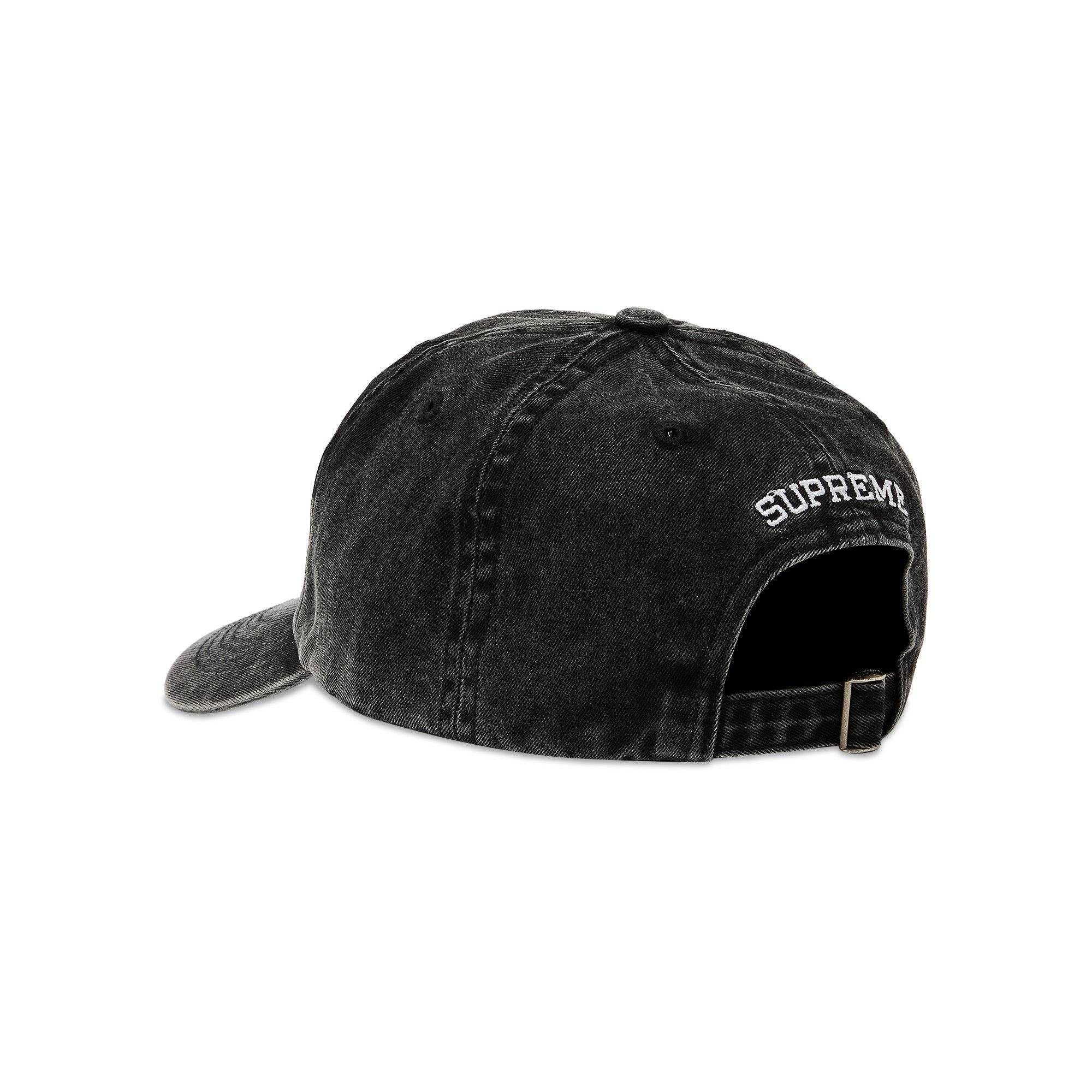 Supreme Pigment S Logo 6-panel Black - 24FW | eBay