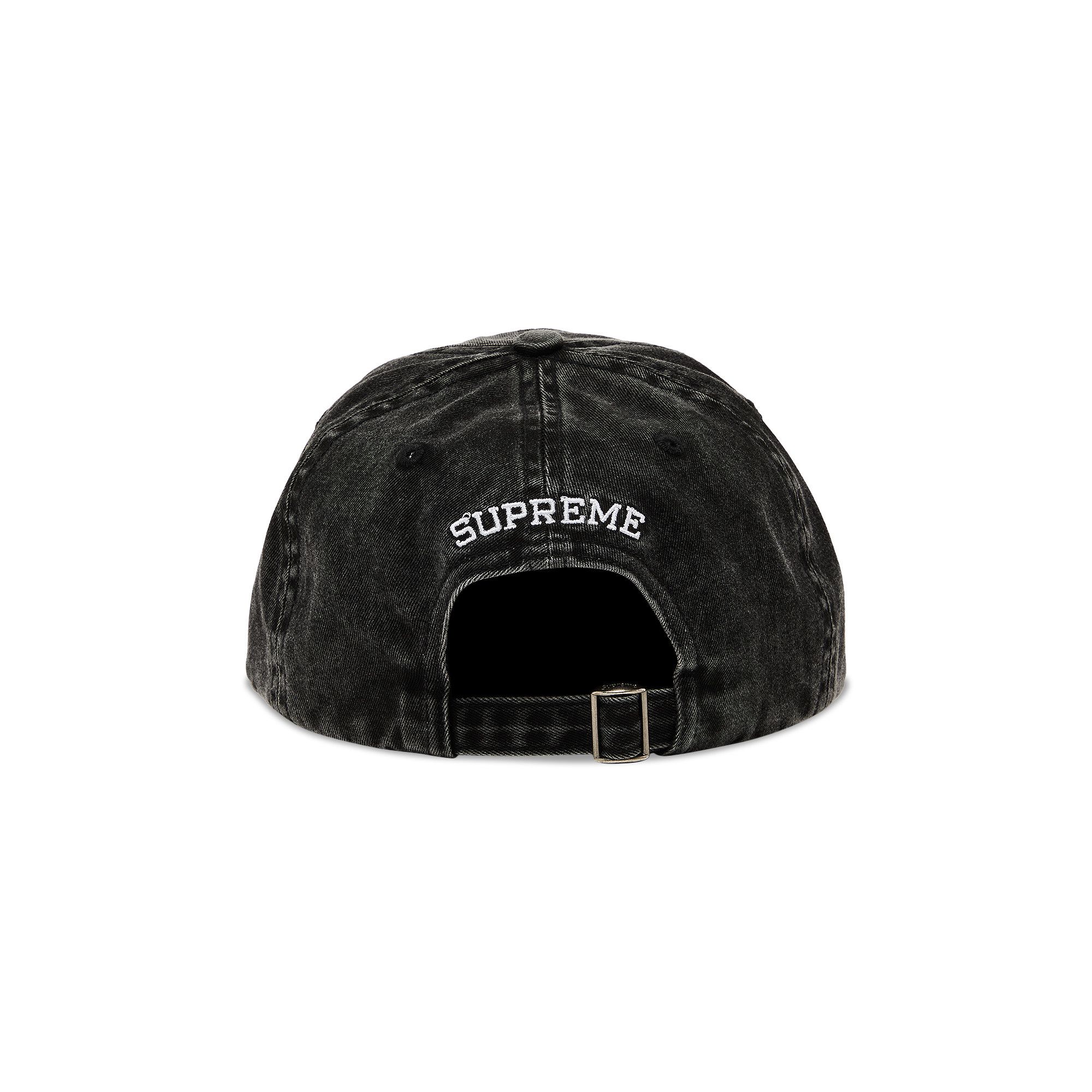 Buy Supreme Pigment Print S Logo 6-Panel 'Black' - FW23H108 BLACK | GOAT AU