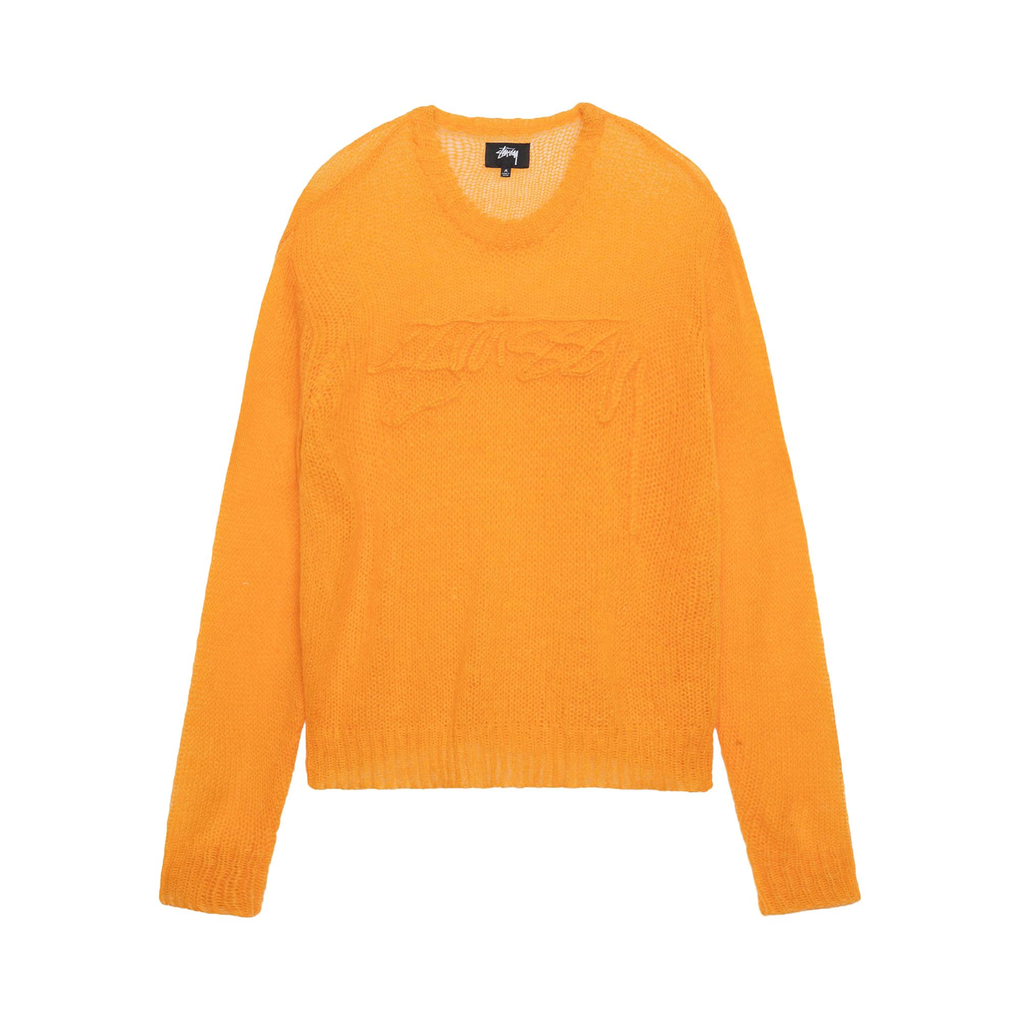 Stussy sales orange sweater