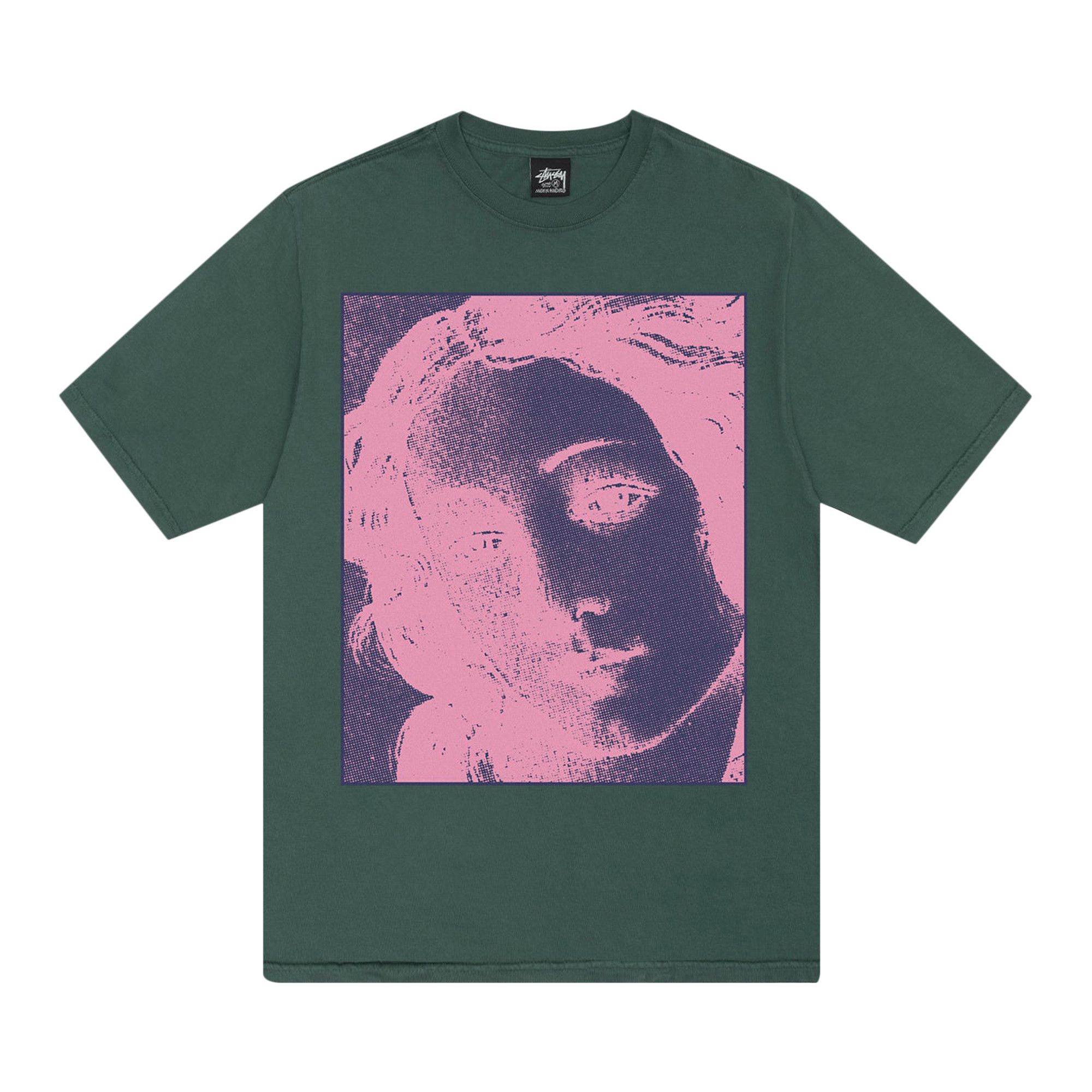 ★【STUSSY】★VENUS TEE PIGMENT DYED★Tシャツ★forest★ Stüssy: Men's Ist Venus Pig. Dyed Tee (Forest) | DSMNY E-SHOP