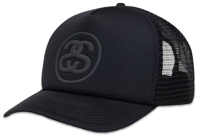 Stussy Trucker SS Link Snapback Black