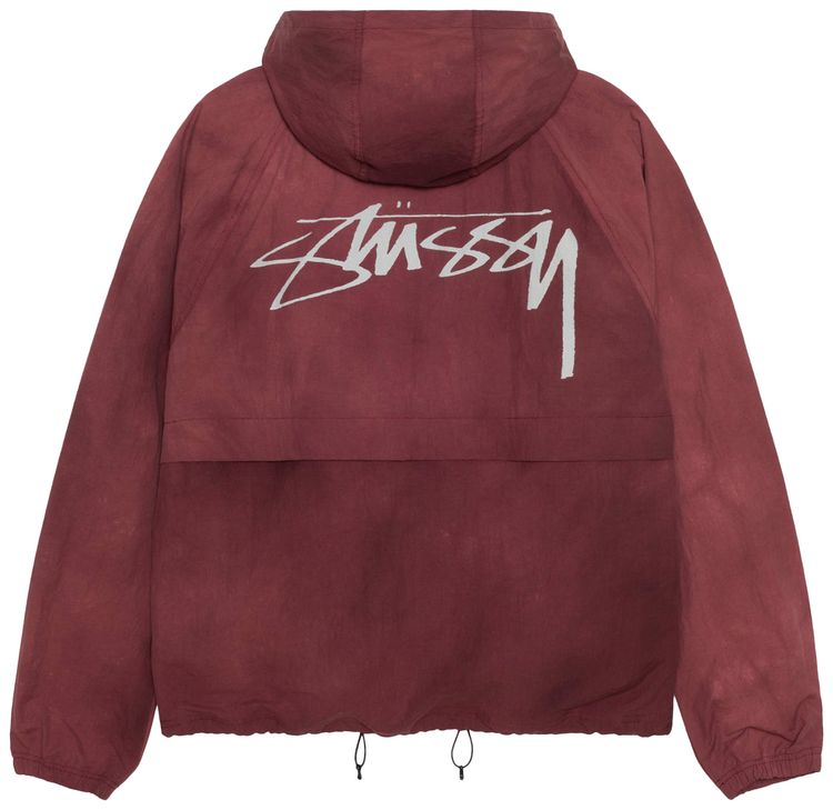 Stussy Beach Shell Maroon