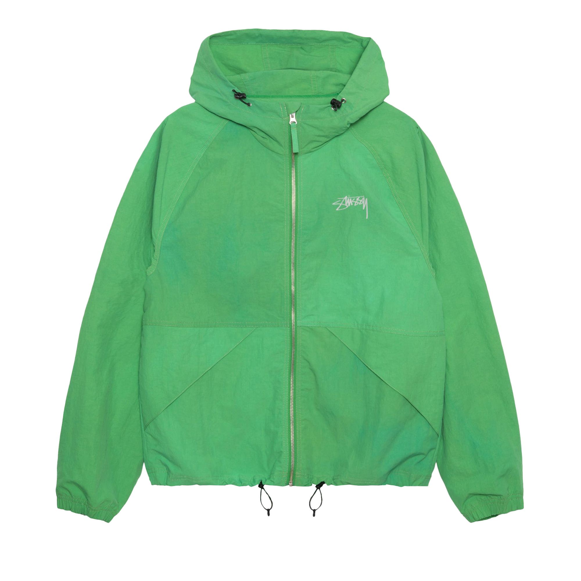 【最安値】stussy beach shell jacket Stussy WAVE DYE BEACH SHELL Style 115647 Windbreaker Jacket Black