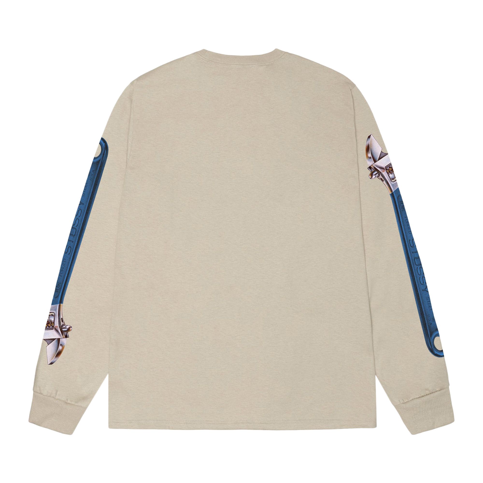 Size m Stussy Wrench Long-Sleeve Tee 'Khaki'