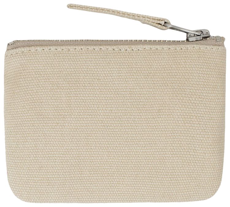 Stussy Canvas Coin Pouch Natural