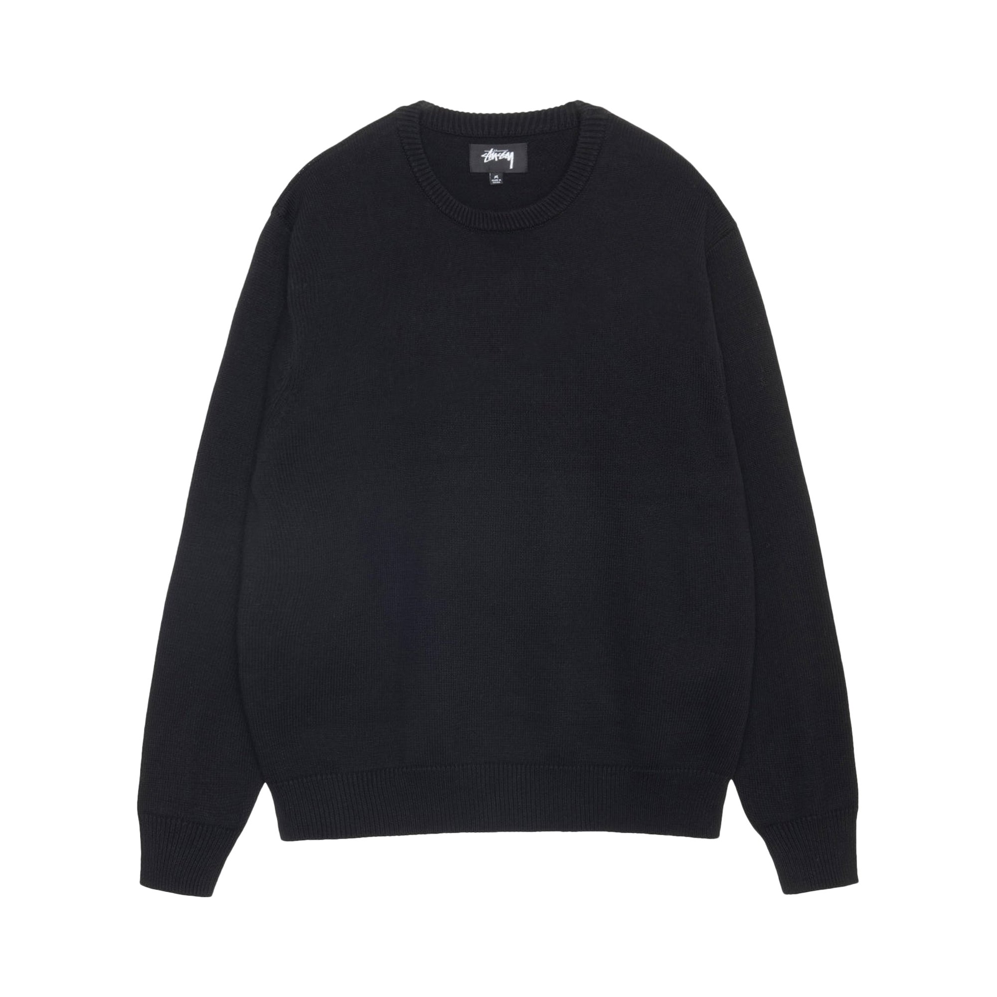 Buy Stussy Authentic Workgear Sweater 'Black' - 117212 BLAC | GOAT