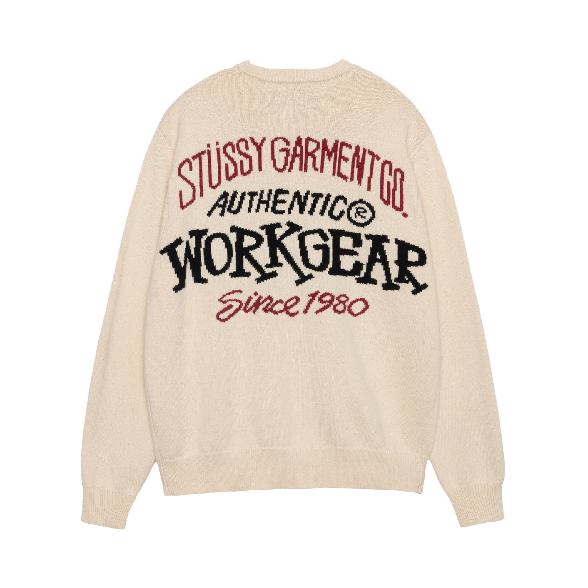 Stussy Authentic Workgear Sweater - Black Medium | eBay
