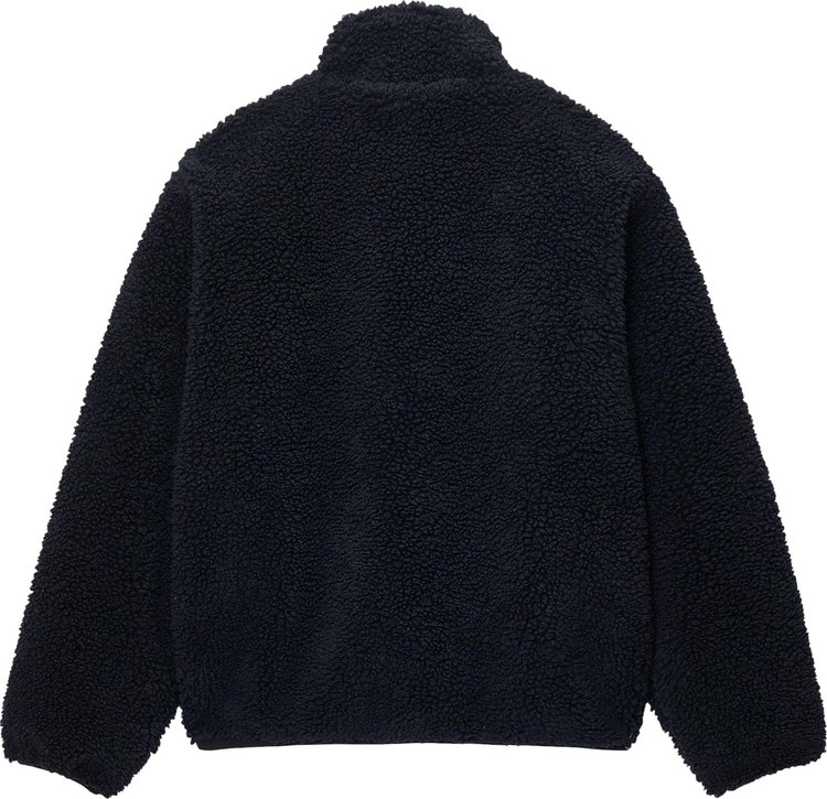 Stussy Sherpa Reversible Jacket Black