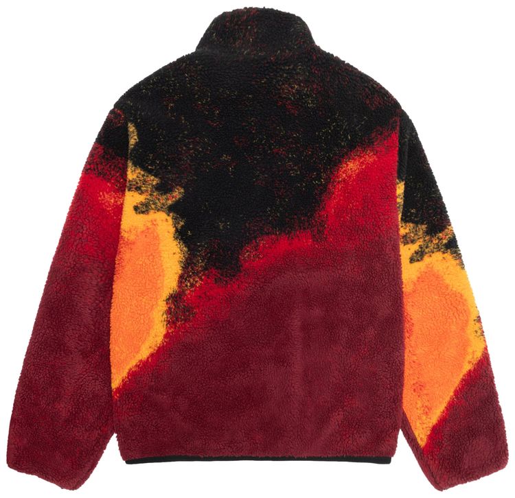 Stussy Sherpa Reversible Jacket Lava