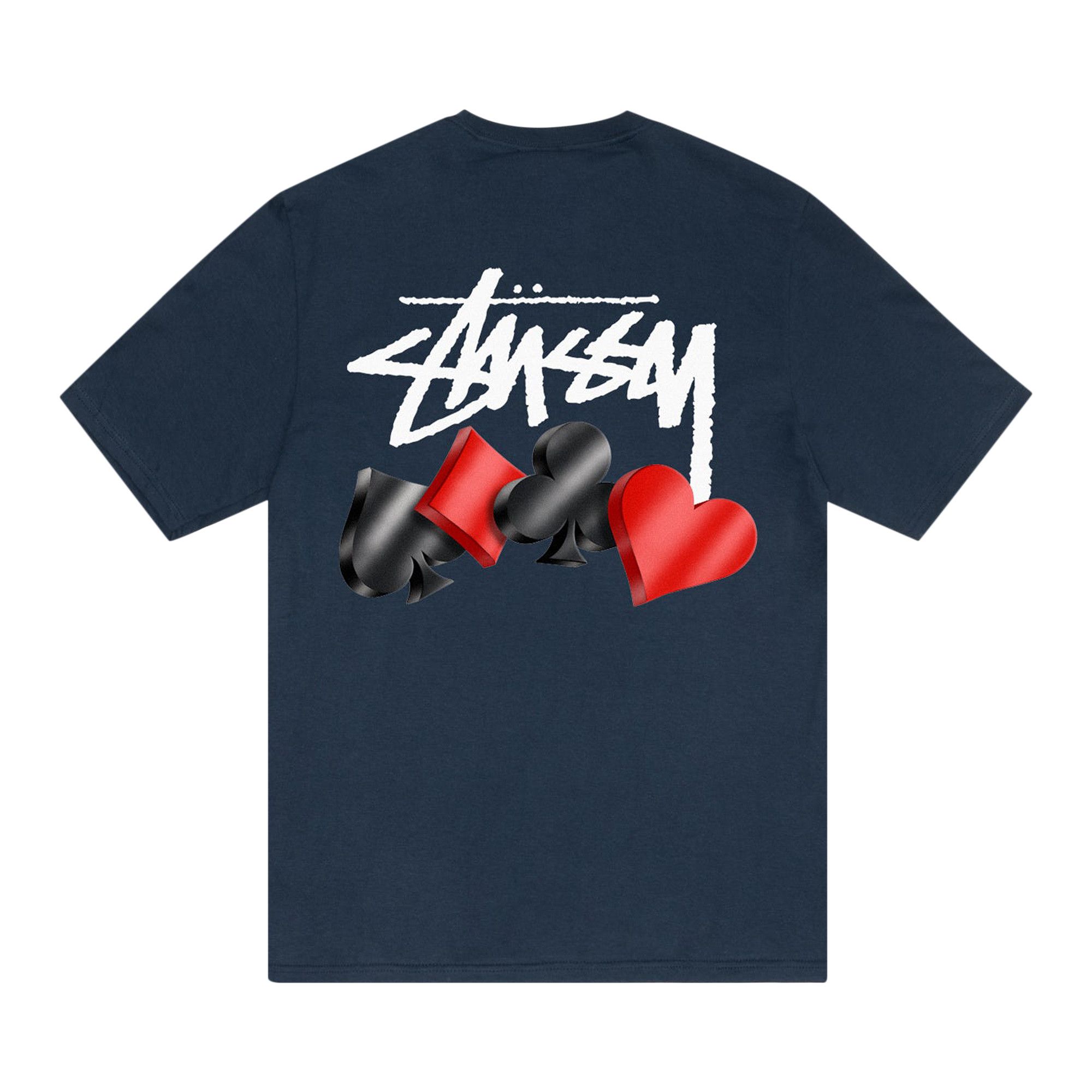 Buy Stussy Suits Tee 'Navy' - 1904938 NAVY | GOAT