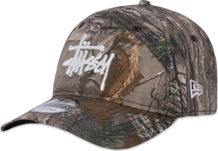 Stussy x New Era 9Twenty Basic Strapback Realtree