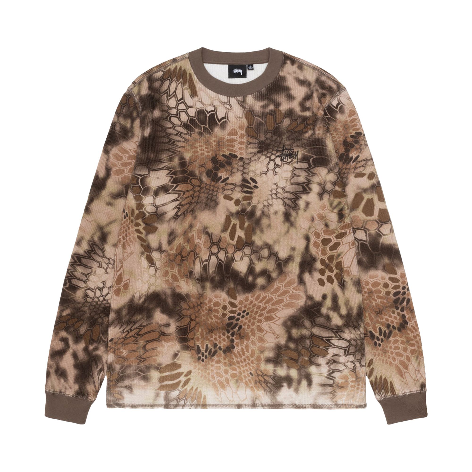 Buy Stussy Kryptek Camo Long-Sleeve Thermal 'Highlander