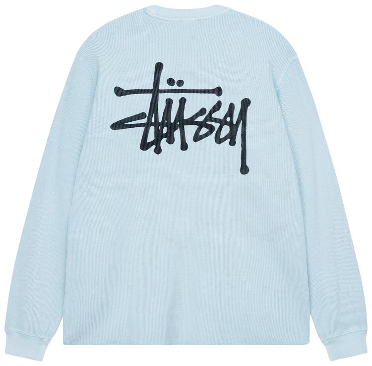 Stussy Kryptek Camo Long Sleeve Thermal Light Blue