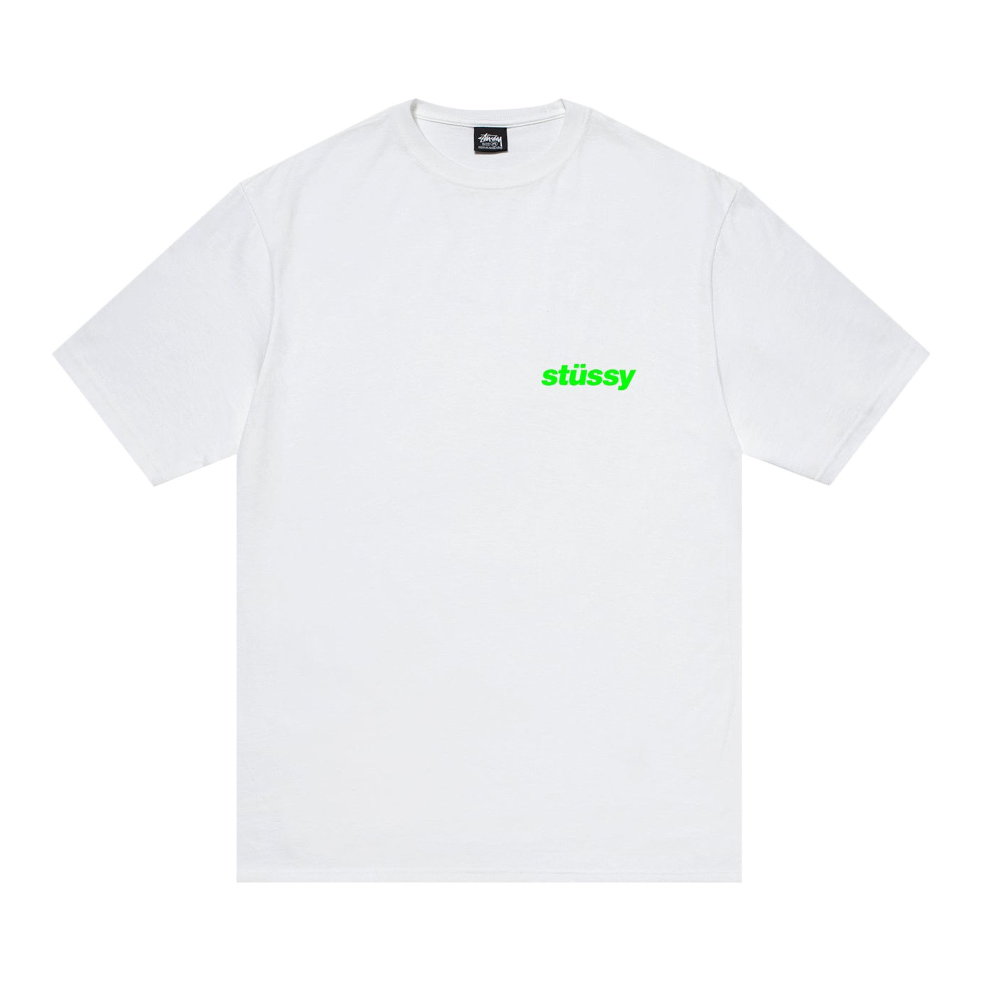 Buy Stussy Stacked Tee 'White' - 1904937 WHIT | GOAT