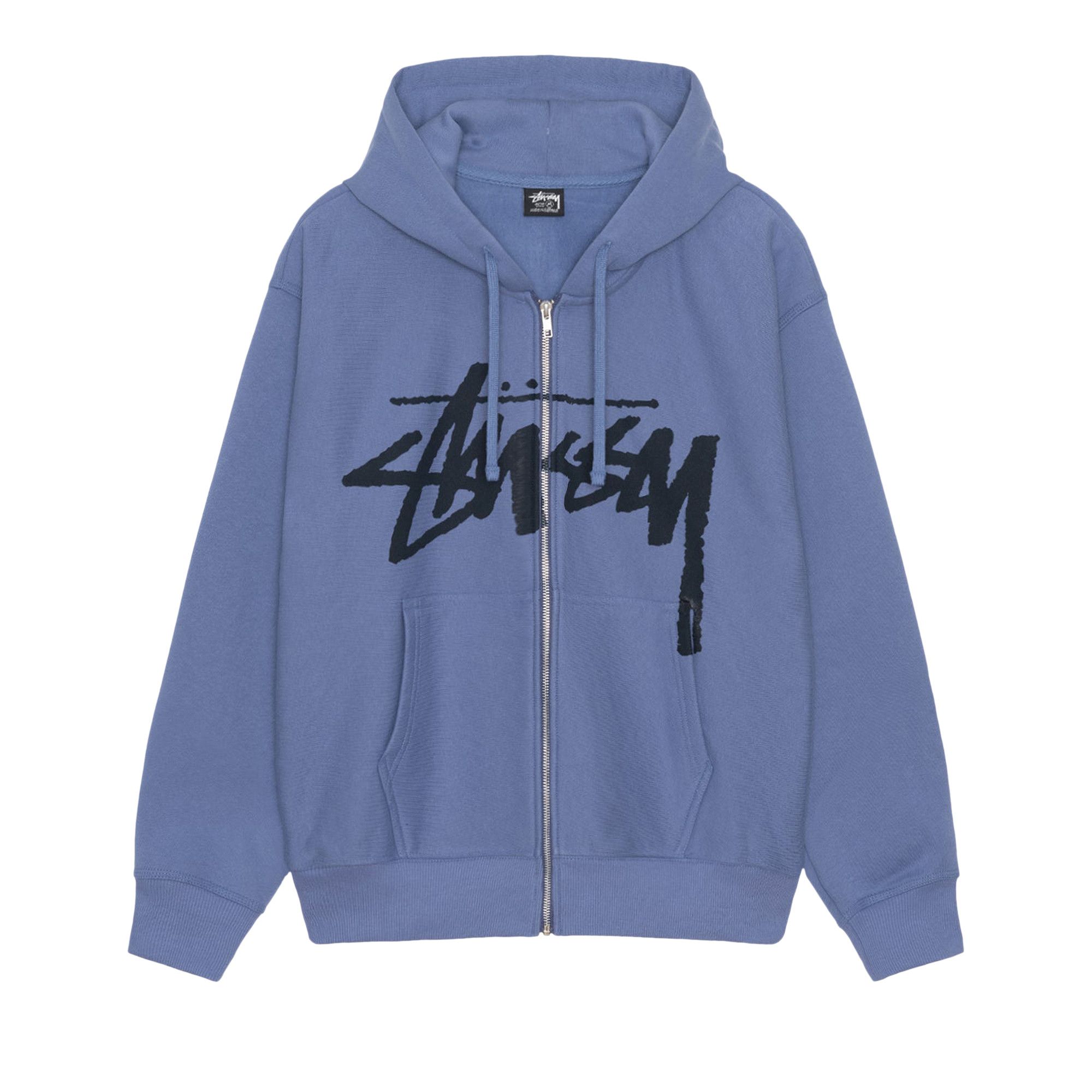 Buy Stussy Venus Zip Hoodie 'Storm' - 1974946 STOR | GOAT