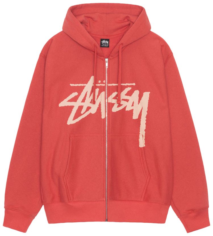Stussy Venus Zip Hoodie Pepper