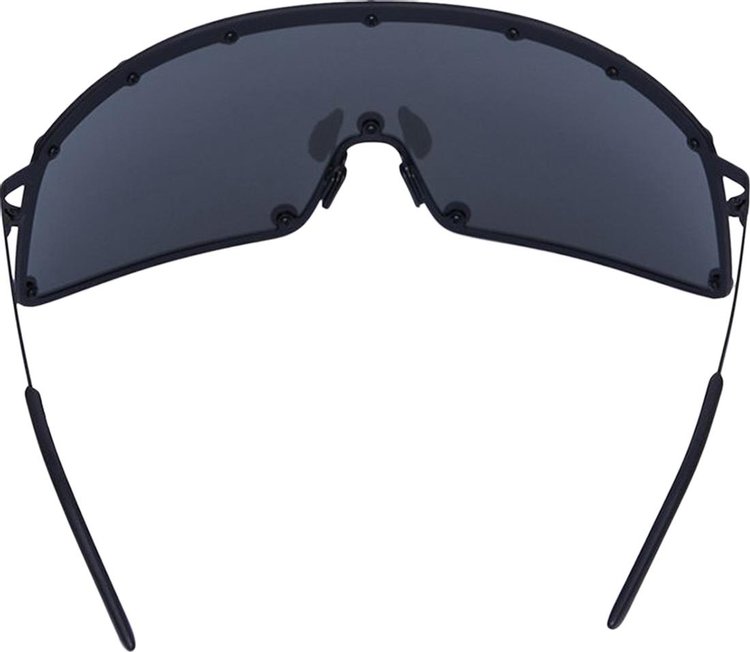 Rick Owens Shielding Sunglasses Black