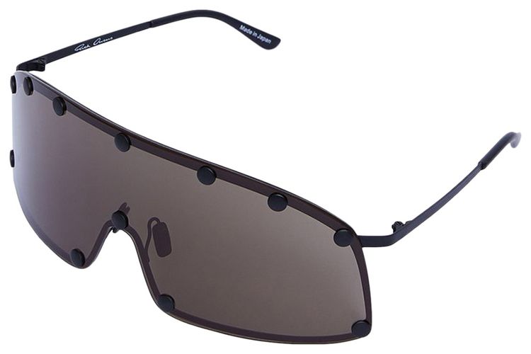Rick Owens Sunglasses Shielding Black