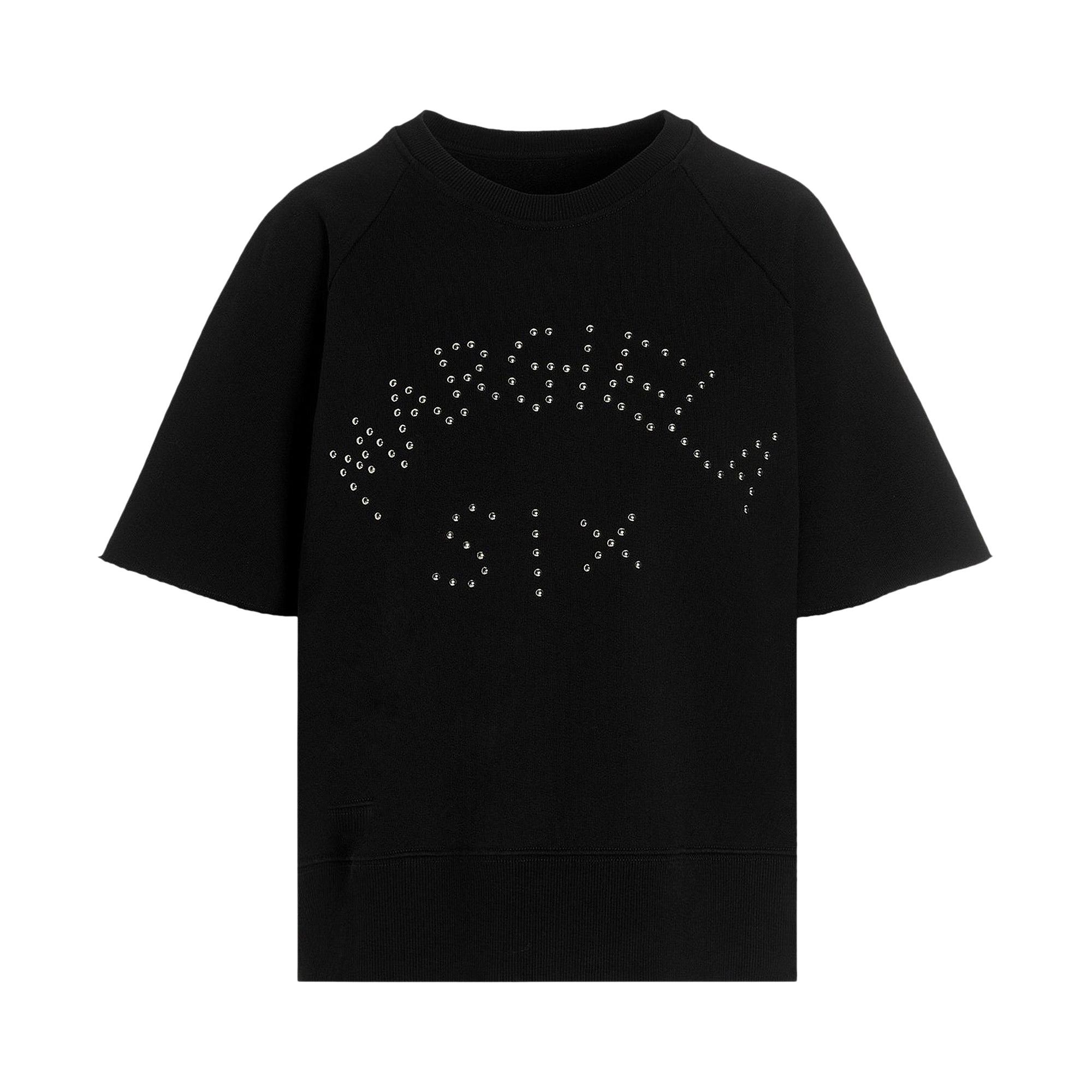 MM6 MAISON MARGIELA｜ LETTER PRINT SWEAT S62GU0048 S25337 Buy MM6 Maison Margiela T-Shirt 'Black' - S62GU0073 S25337