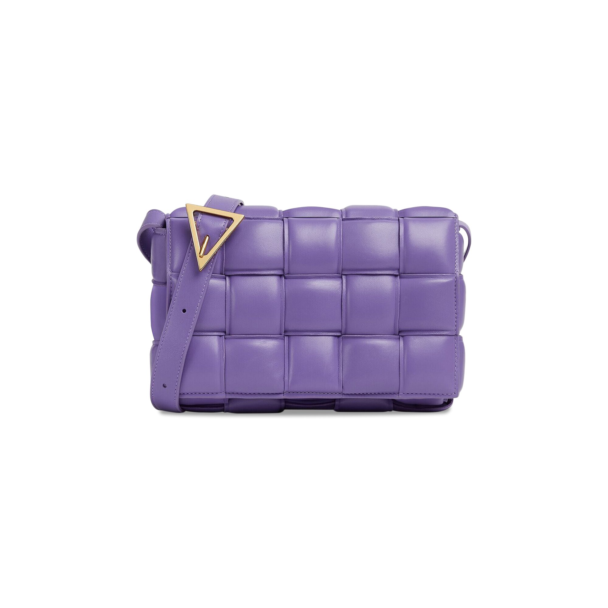 Buy Bottega Veneta Padded Cassette Bag 'Purple/Gold' - 591970 
