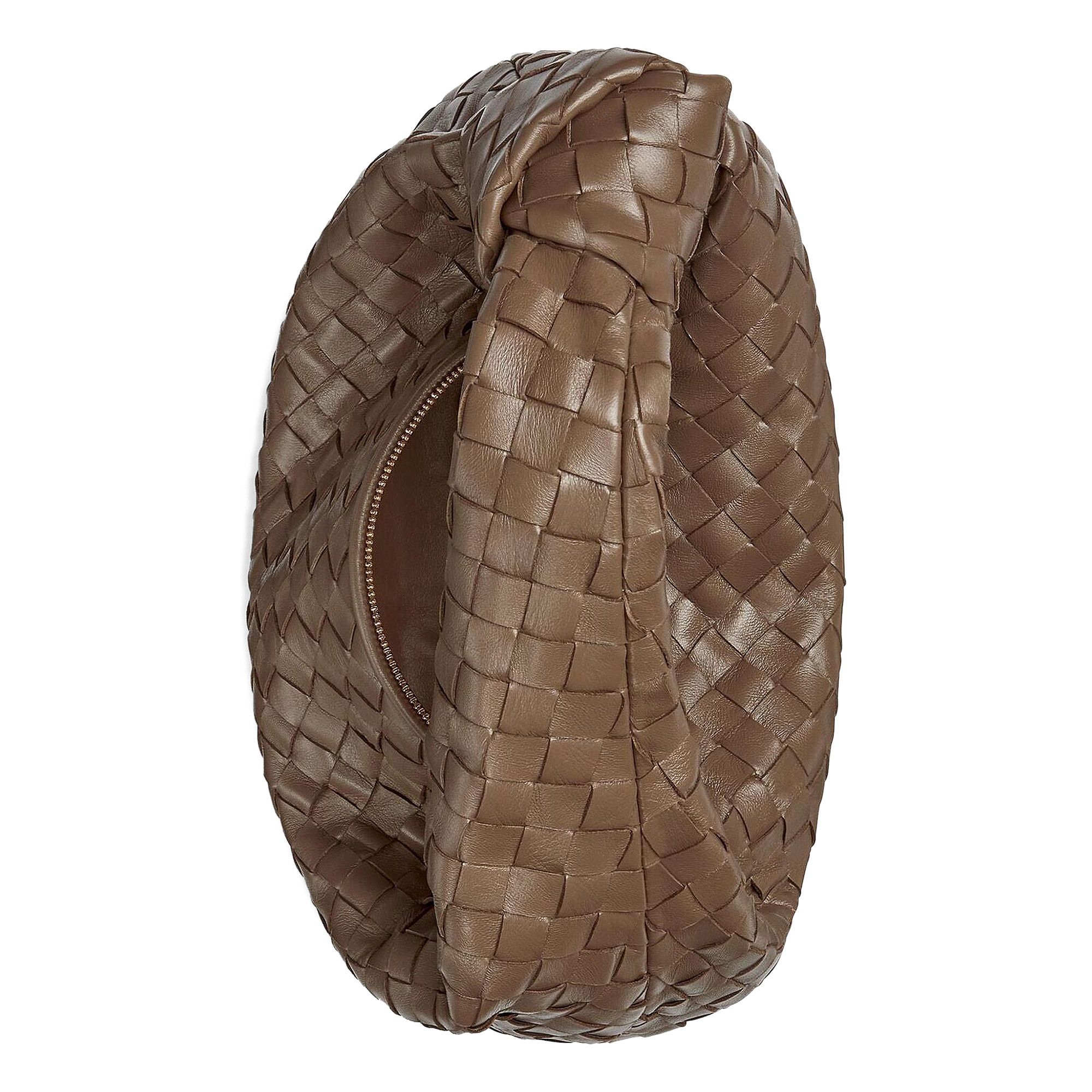 ［大人気！］BottegaVeneta Teen Jodie bag 690225VCPP01229 Buy Bottega Veneta Teen Jodie Bag 'Taupe Grey/Gold' - 690225